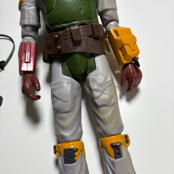 Vintage Star Wars Boba Fett 15" Action Figure - 1978 - Includes Weapon, Backpack - Picture 3 of 12